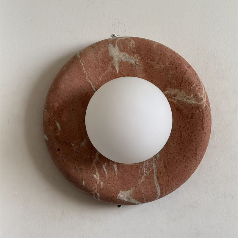 Gelso Marble Travertine Sconce
