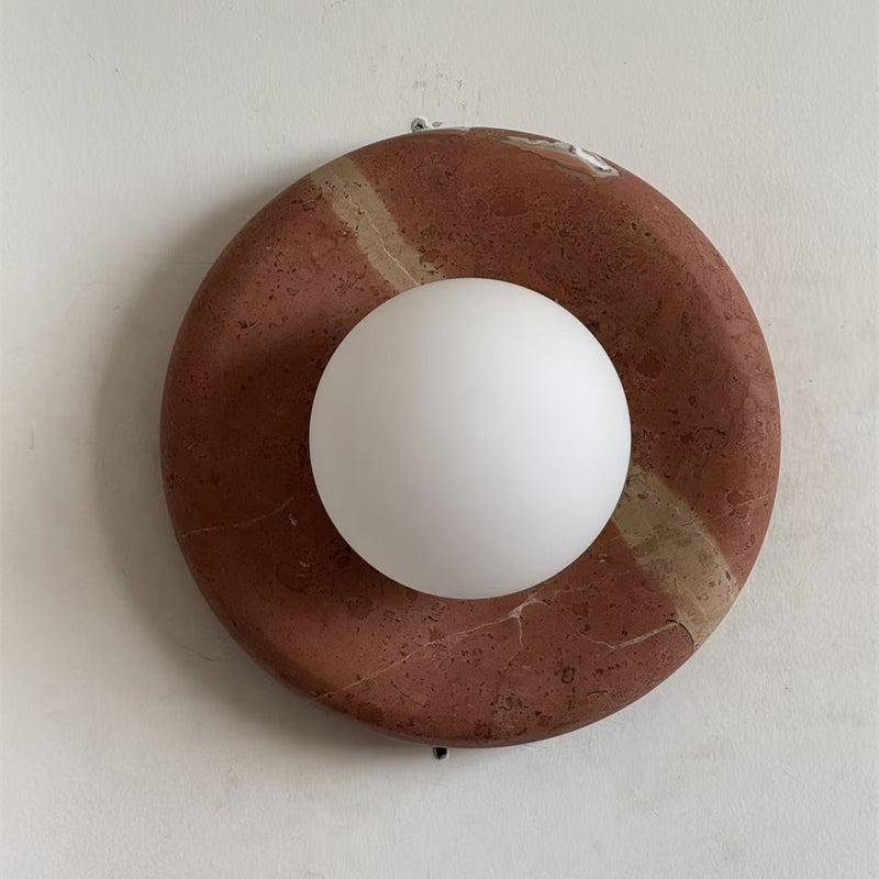 Gelso Marble Travertine Sconce