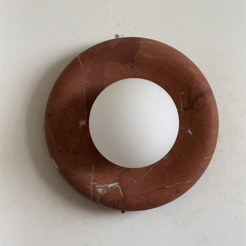 Gelso Marble Travertine Sconce