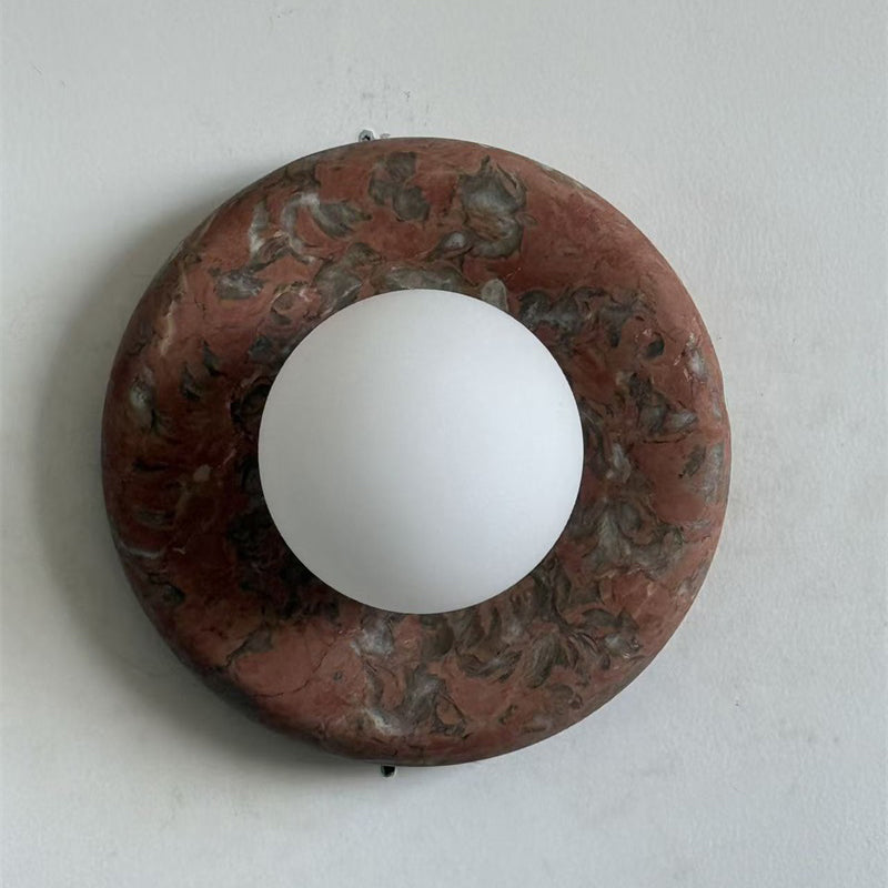 Gelso Marble Travertine Sconce
