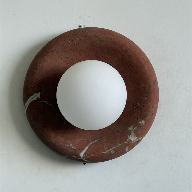 Gelso Marble Travertine Sconce