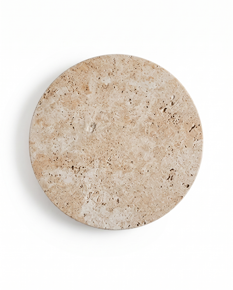 Luccio Ochre Sconce Wall Lamp, white background packshot, unlit